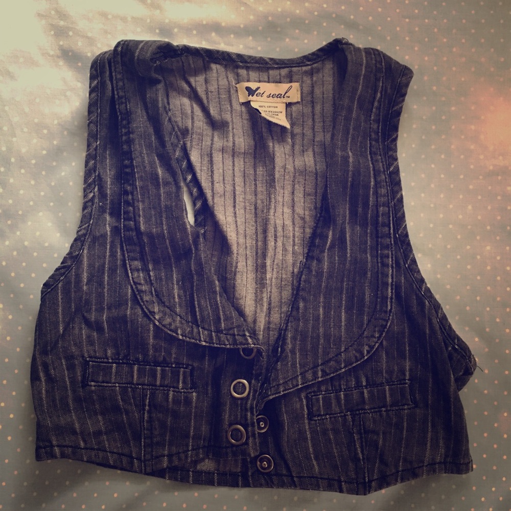 Crop top vest